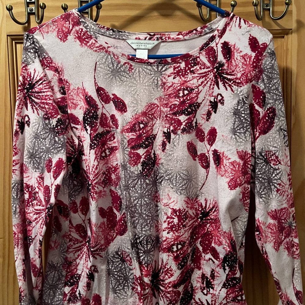 Women’s Christopher banks, petite large shirt